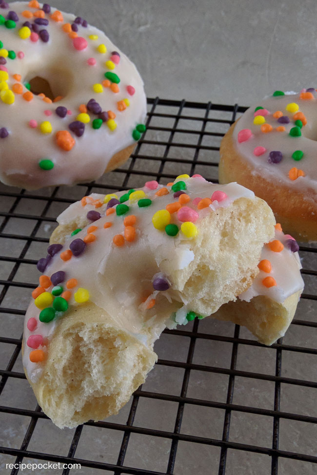 Baked Cake Donuts Recipe