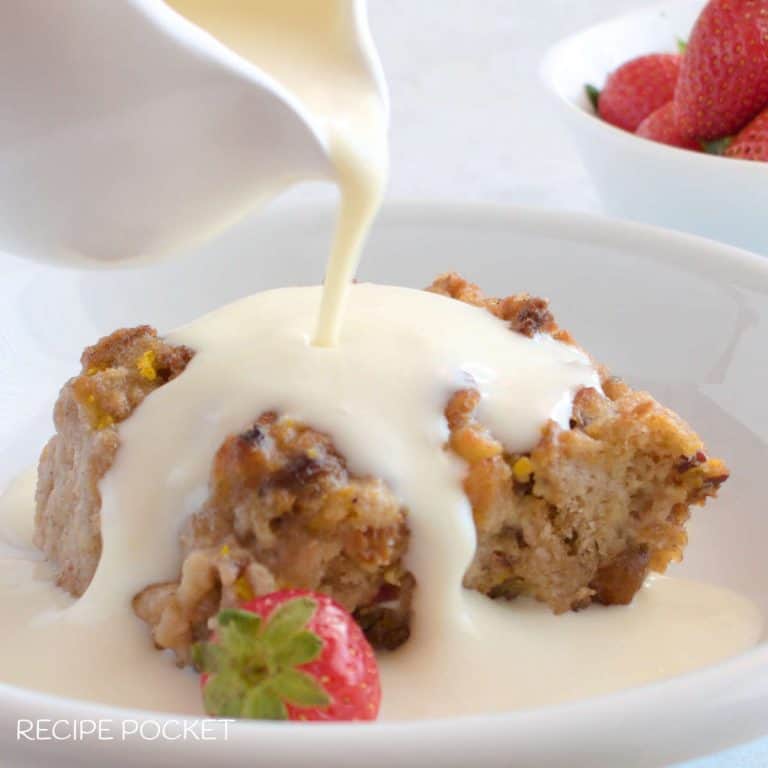 Bread and Butter Pudding With Hot Cross Buns Recipe Pocket