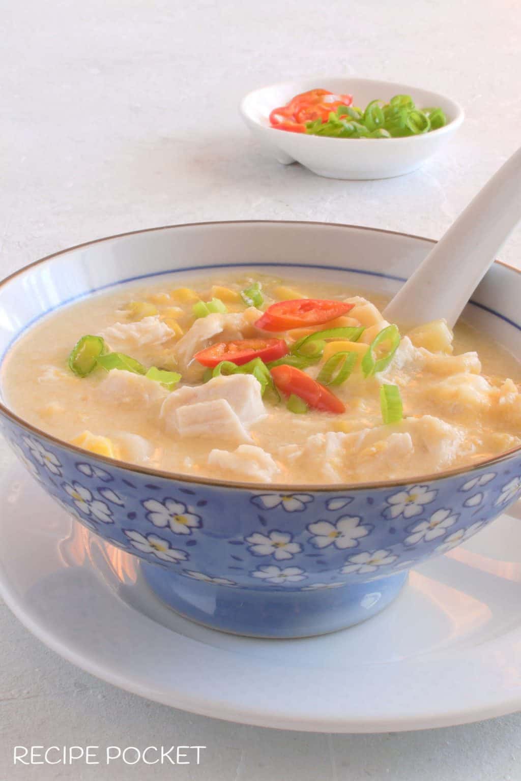 Chinese Chicken and Sweetcorn Soup Slow Cooker Recipe