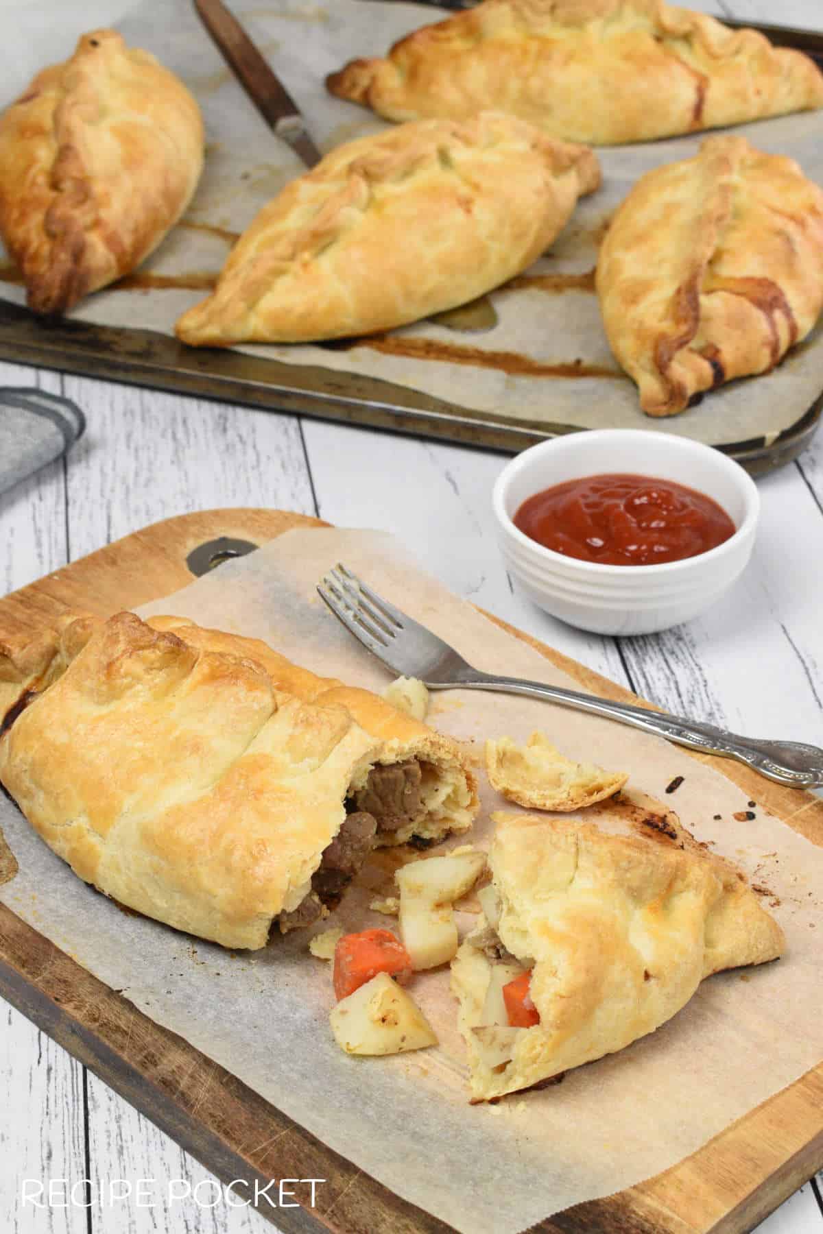 Image showing the filling inside a pasty.