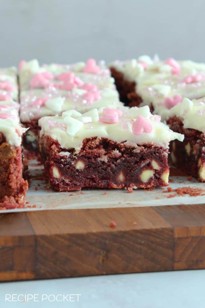 Red Velvet Brownies With Cake Mix Recipe Pocket