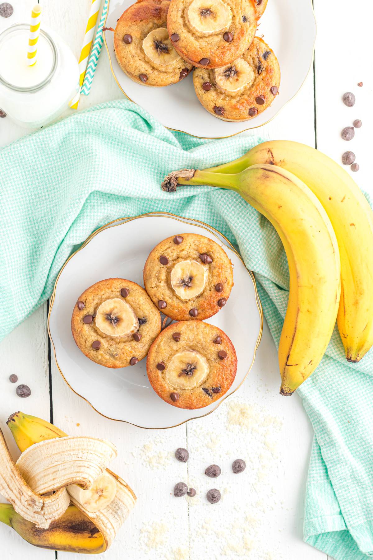 Banana muffins.