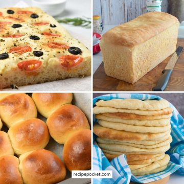 Homemade bread.